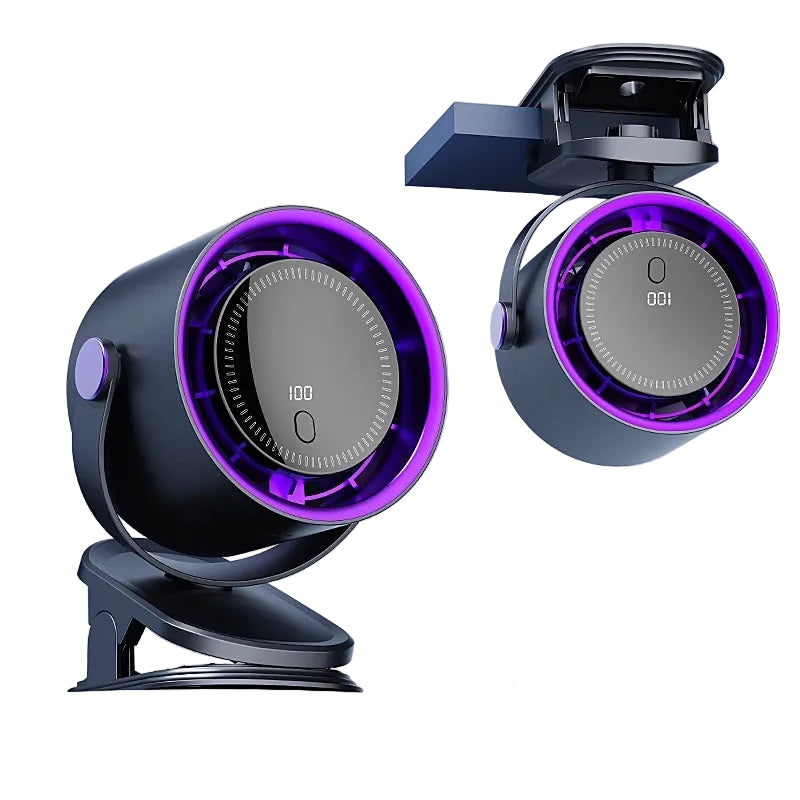 Turbo Clip Breeze Power Fan