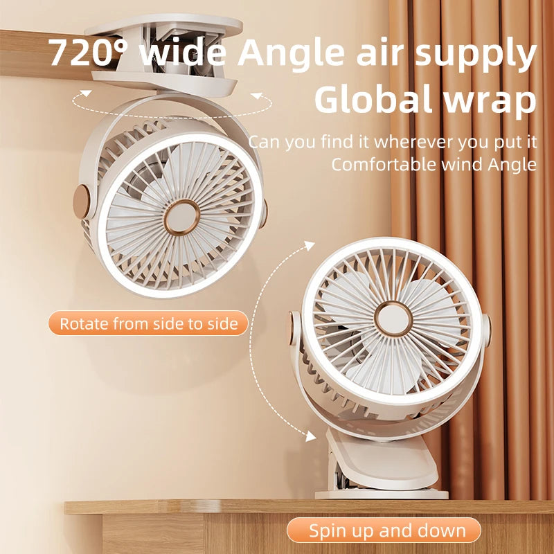 Turbo Clip Breeze Power Fan