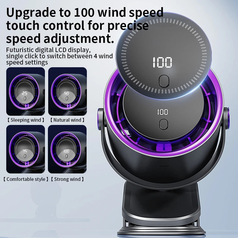 Turbo Clip Breeze Power Fan