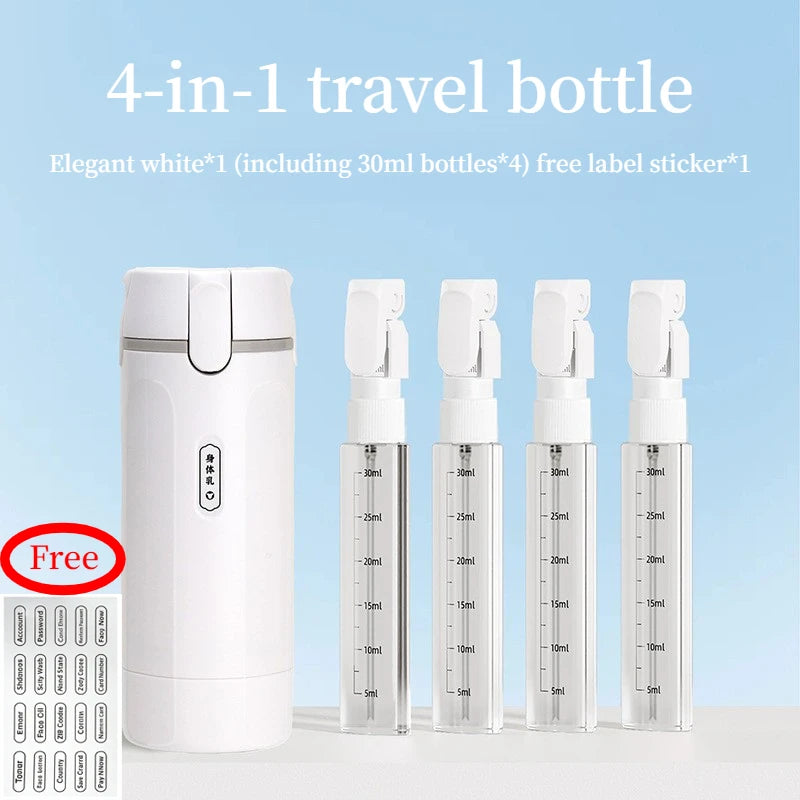 PackSmart Travel Refill Bottle Set