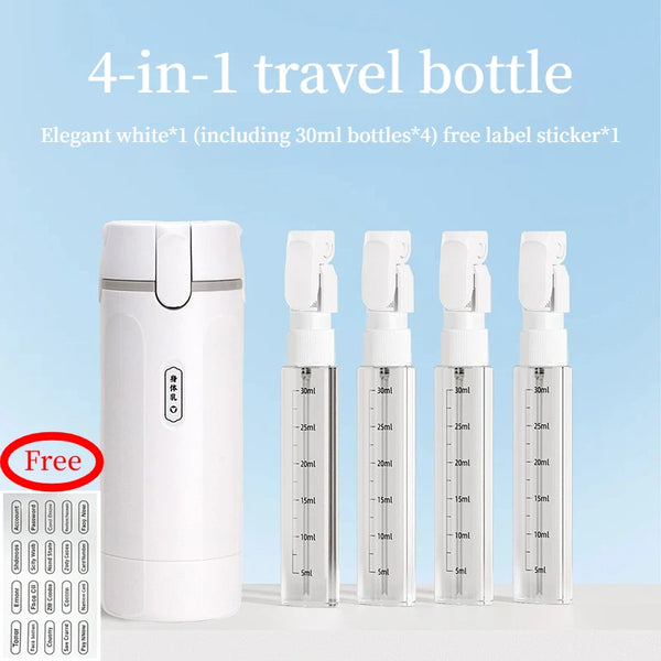 PackSmart Travel Refill Bottle Set