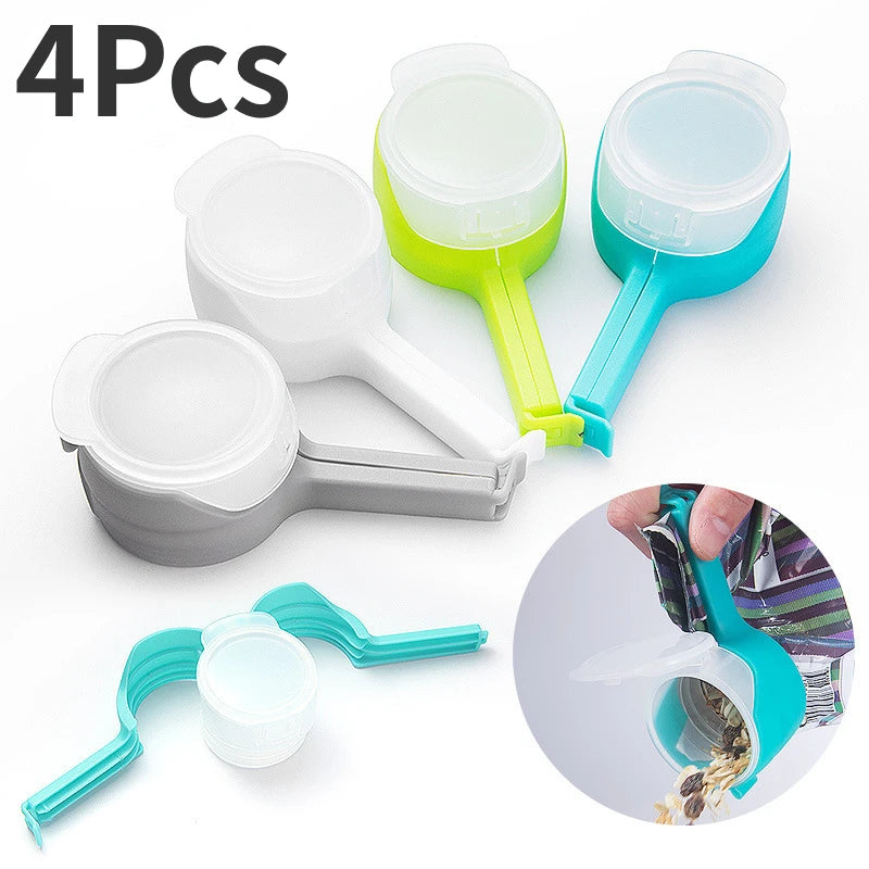 GripSeal Pro Easy Pour Food Clips