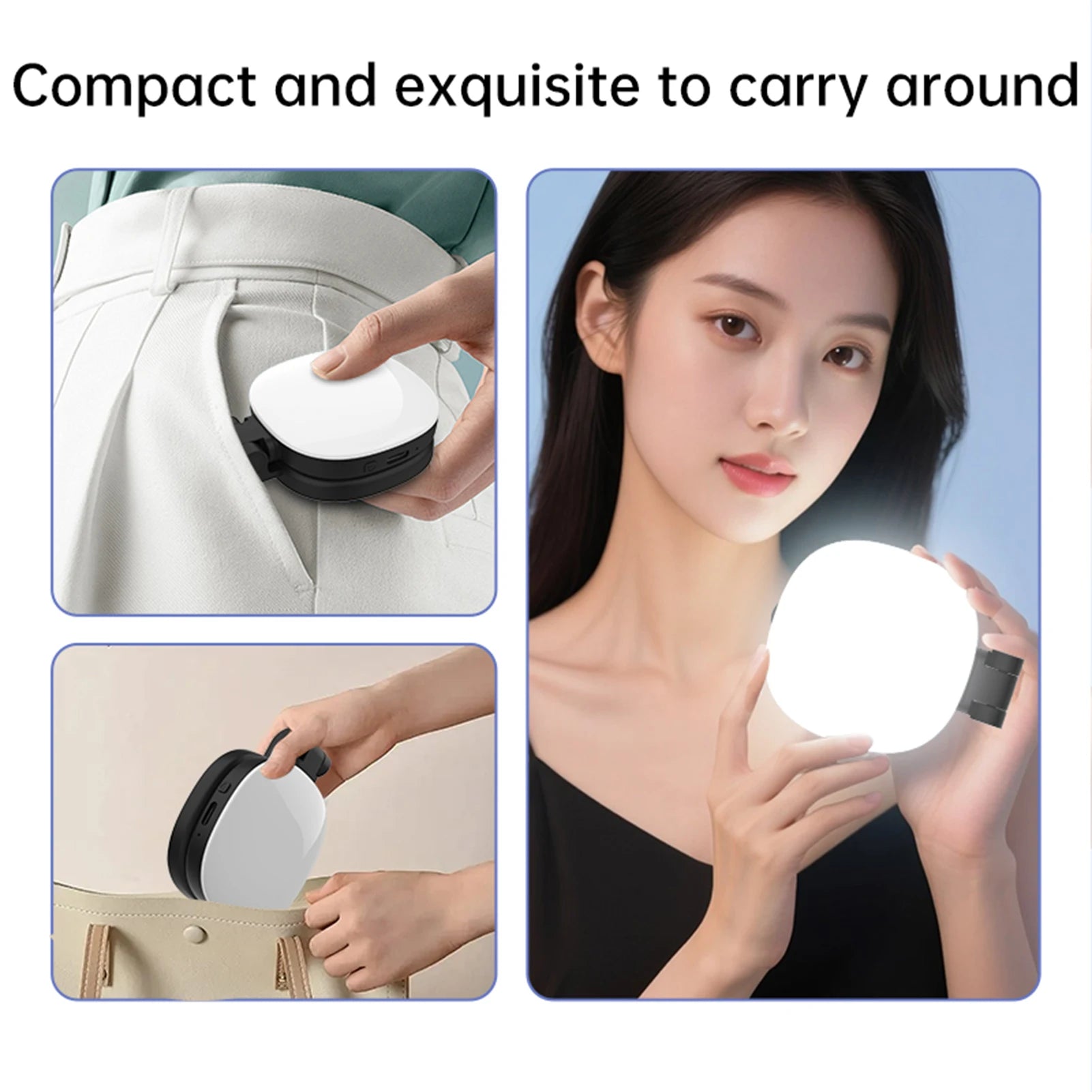 MagClip Selfie Light